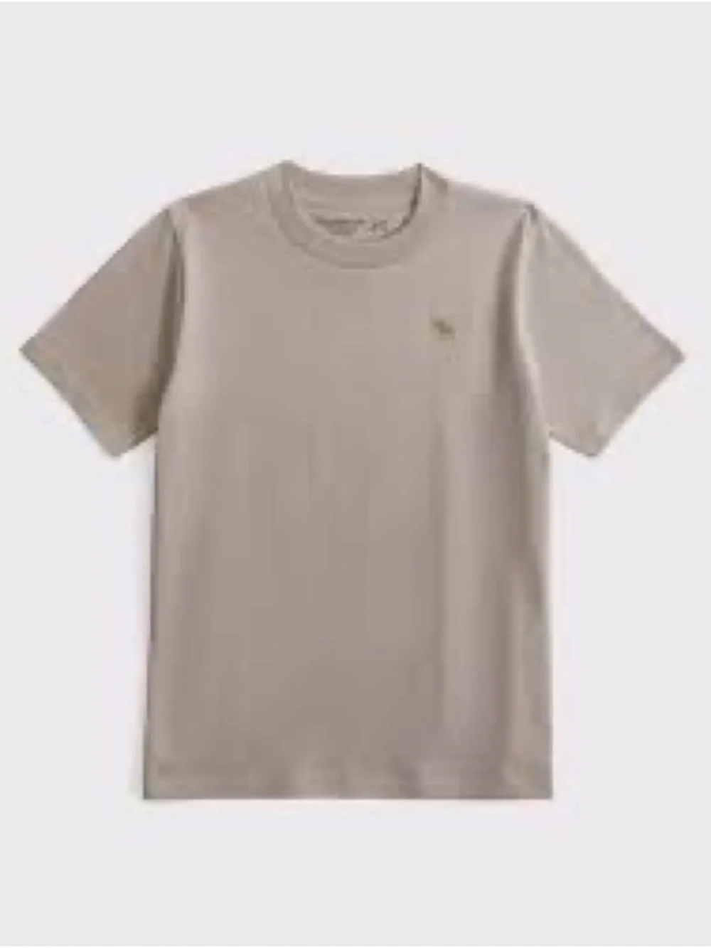 Abercrombie & Fitch Cream Short Sleeve Tee size 13/14